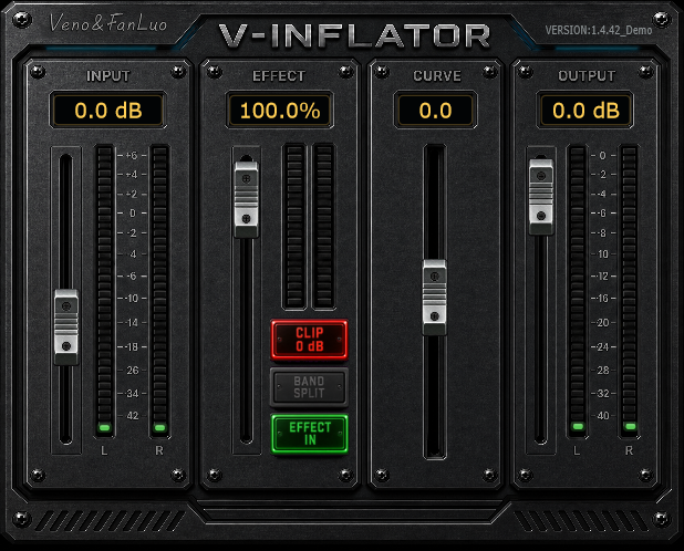 V-Inflator 金属纹理插件界面
